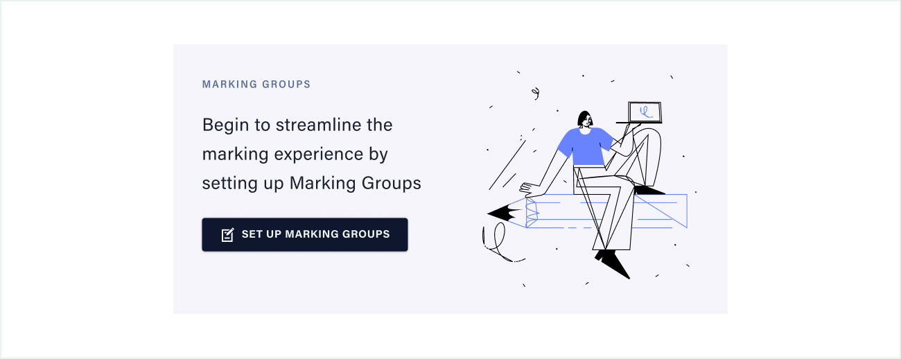 setting-up-marking-groups